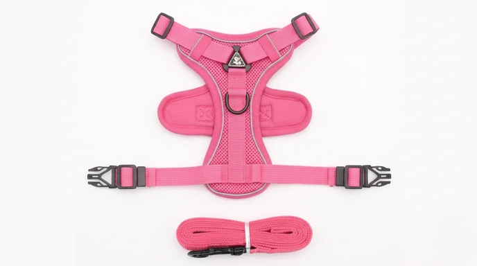 Harnais Anti-Traction & Laisse pour Petit Chien/Chat