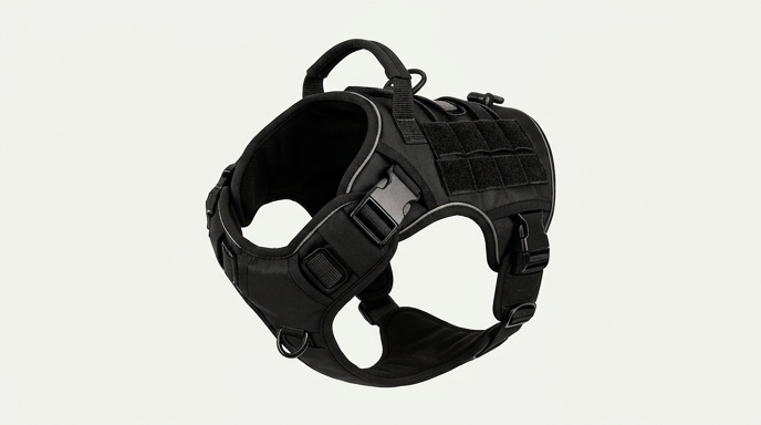 Harnais Tactique Chien Recherche & Sauvetage