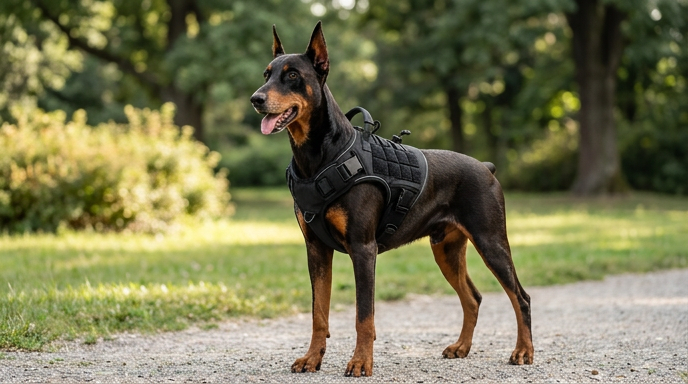 Harnais Tactique Chien Recherche & Sauvetage