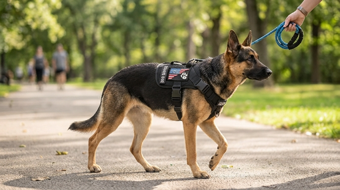 Harnais Anti-Évasion Réfléchissant pour Chien