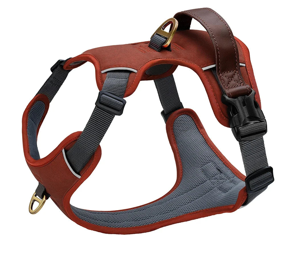 Harnais Vintage Cuir PU Chien