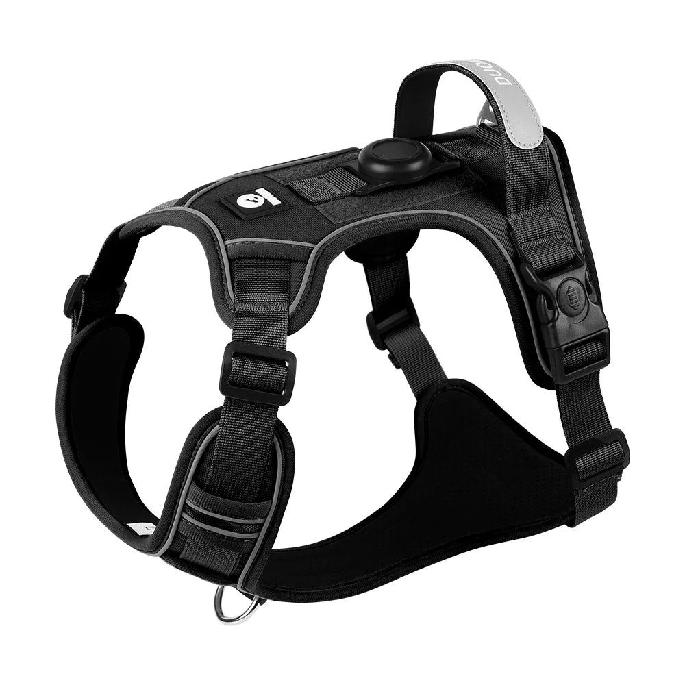 Harnais anti-traction et anti-évasion pour chien porté en extérieur