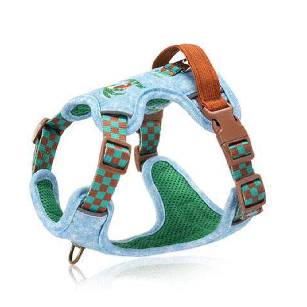 Harnais Denim Gilet Jean pour Chien