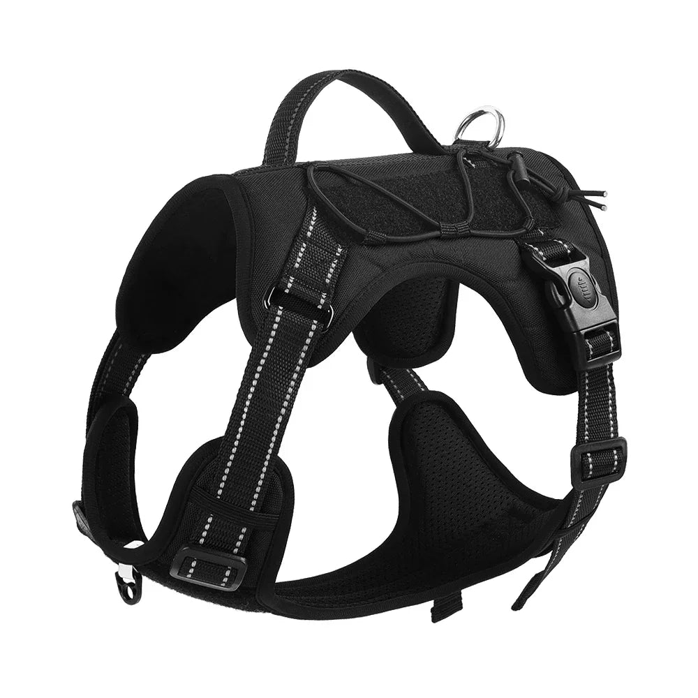Harnais Chien Multifonction Réglable Toutes Tailles
