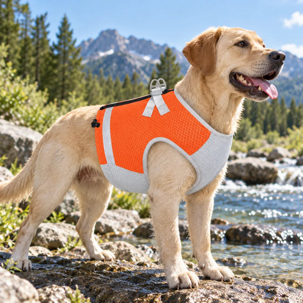 Gilet rafraichissant chien